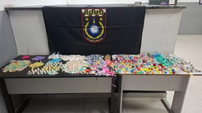 GCM detém três em ocorrências de furto e tráfico