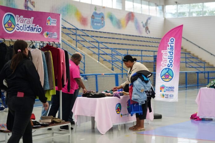 Varal Solidário distribui mil peças e terá ação no dia 30